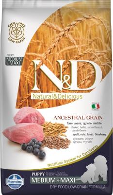 Сухой корм N&D Puppy Medium & Maxi LG Chicken & Pomegranate низкозерновой с курицей и гранатом для щенков средних и крупных пород 2,5кг – фото 2