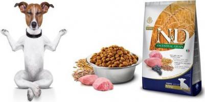Сухой корм N&D Puppy Mini LG Lamb & Blueberry низкозерновой с ягненком и черникой для щенков мелких пород 800г – фото 3