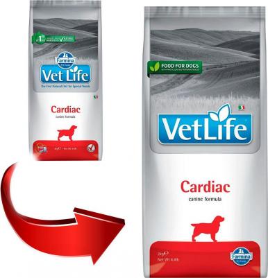 Сухой корм Vet Life Dog Cardiac для собак с хронической сердечной недостаточностью 2кг – фото 8