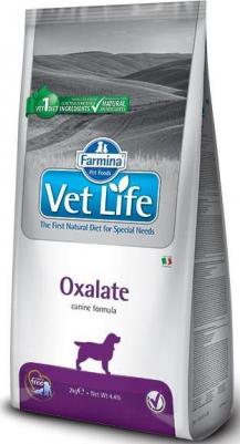 Сухой корм Vet Life Oxalate Canine диета при профилактики МКБ уратного, оксалатного и цистиного типа для собак 2кг – фото 3