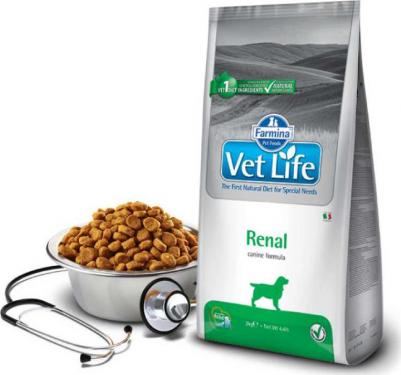Сухой корм Vet Life Renal Canine диета при заболеваниях почек для собак 2кг – фото 7