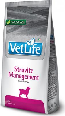Сухой корм Vet Life Struvite Management Canine диета при МКБ струвитного типа для собак 2кг – фото 1