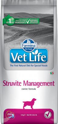 Сухой корм Vet Life Struvite Management Canine диета при МКБ струвитного типа для собак 2кг – фото 6