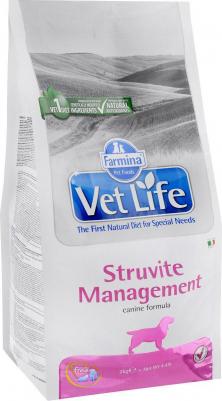 Сухой корм Vet Life Struvite Management Canine диета при МКБ струвитного типа для собак 2кг – фото 10