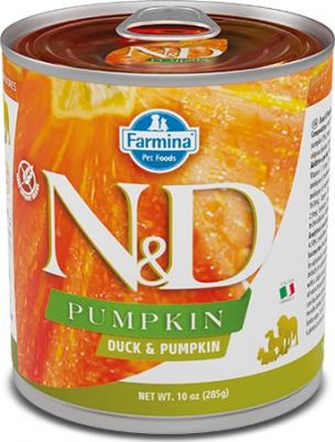 Влажный корм для собак N&D Pumpkin "Утка и тыква" (285 г) – фото 2