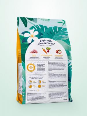 Сухой корм для взрослых собак крупных пород с курицей и яблоком, 1 кг – фото 10