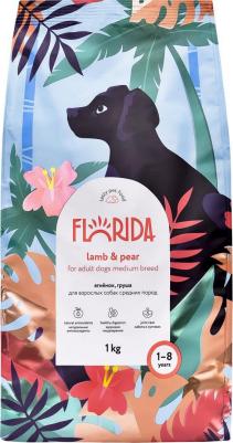 Сухой корм для взрослых собак средних пород с ягненком и грушей, 1 кг – фото 15