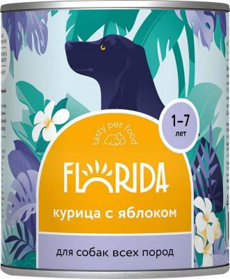 Влажный корм курица с яблоком для собак 400 г – фото 1