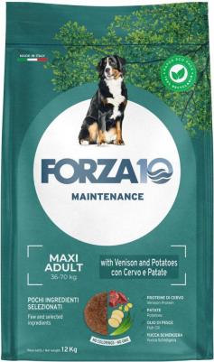 Сухой корм для собак Maxi Adult Maintenance, оленина, картофель, 12 кг