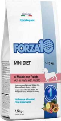 Сухой корм для собак Mini Diet мелких пород со свининой и картофелем, 1.5 кг – фото 1
