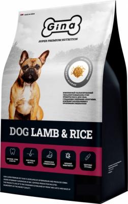 Dog гипоаллергенный сухой корм для взрослых собак, с ягненком и рисом - 7,5 кг – фото 5