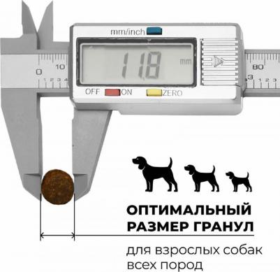 'KITCHEN CARNIVORE Grain Free 4 вида мяса: курица, индейка, лосось и утка, полнорационный беззерновой сухой корм для взрослых собак всех пород 4640201673458 – фото 14