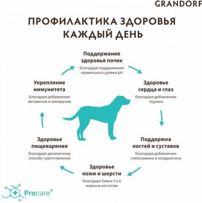 корм для взрослых собак крупнях пород, индейка с бурым рисом (3 кг) – фото 10