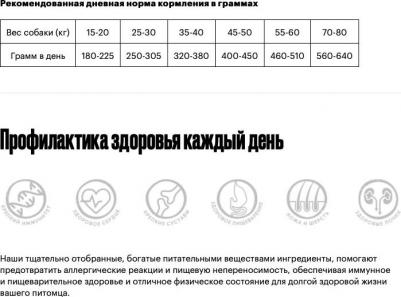 корм для взрослых собак крупнях пород, индейка с бурым рисом (3 кг) – фото 16