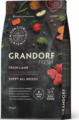 Сухой корм для щенков Fresh ягненок, батат, 10 кг – фото 9