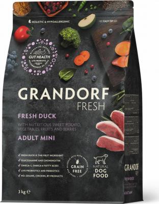 Сухой корм для собак Fresh, для мелких пород, утка, батат, 3 кг – фото 5