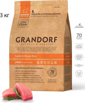 Сухой корм для собак Junior Lamb&Rice 3 кг – фото 3