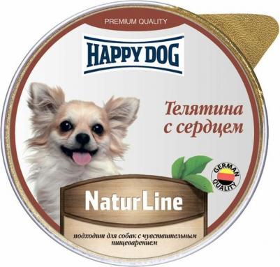 Natur Line влажный корм для собак, телятина с сердцем, паштет (125 гр) – фото 6