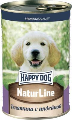 Влажный корм Natur Line телятина с индейкой для щенков 410 г