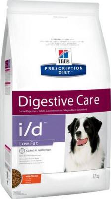 Сухой корм Prescription Diet i/d Canine Gastrointestinal Health Low Fat диета для собак 12 кг – фото 17