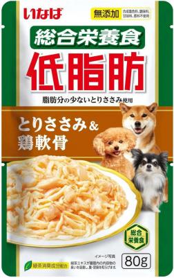 Влажный корм для собак Teishibo Куриное филе с куриными хрящами в желе, 80 гр