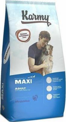 Сухой корм Maxi Adult для взрослых собак крупных пород старше 1 года, индейка, 14 кг