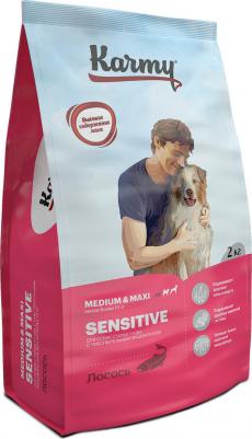 Сухой корм Sensitive Dog Medium & Maxi Лосось для собак средних и крупных пород с чувствительным пищеварением 2кг – фото 6