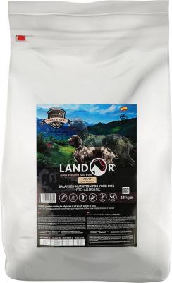 полнорационный корм для взрослых собак всех пород ягненок с рисом – фото 3