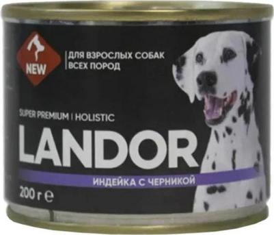 влажный корм для собак, индейка с черникой (200 гр) – фото 3