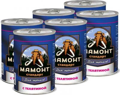 Влажный корм для щенков Стандарт Телятина 0,97 кг