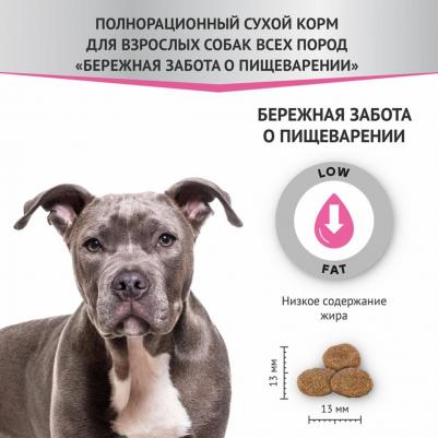 Expert Gastrointestinal корм для взрослых собак, "Бережная забота о пищеварении", ягненок – фото 3