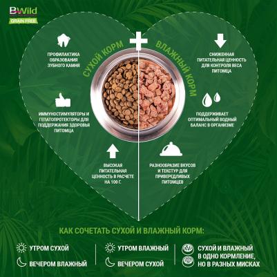Dog BWild LOW GRAIN низкозерновой корм из мяса дикого кабана для взрослых собак всех пород 8009470011990 – фото 13