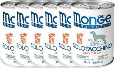 Консервы Solo паштет для собак из индейки 2 шт. x 400 г + Monoprotein, индейка, с цитрусовыми 1 шт. x 400 г – фото 2