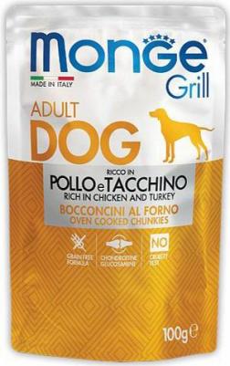 Корм для собак Dog Grill Pouch курица, индейка конс. пауч 100г – фото 10