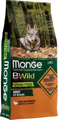 Сухой корм Adult Dog All Breed Grain Free with Duck & Potatoes беззерновой с уткой и картофелем для собак 12кг – фото 15