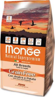 Сухой корм Adult Dog All Breed Grain Free with Duck & Potatoes беззерновой с уткой и картофелем для собак 2,5кг – фото 1