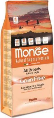 Сухой корм Adult Dog All Breed Grain Free with Duck & Potatoes беззерновой с уткой и картофелем для собак 2,5кг – фото 14