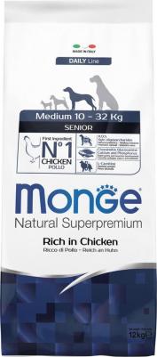 Сухой корм Daily Line Senior Dog Medium Rich in Chicken с курицей для пожилых собак средних пород 12кг – фото 15
