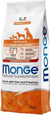 Сухой корм Dog Speciality Line Monoprotein для щенков всех пород утка с рисом и картофелем 8009470011044 – фото 7