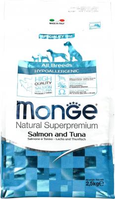 Сухой корм Speciality Line Adult Dog All Breed Hypoallergenic Salmon and Tuna гипоаллергенный с лососем и тунцом для взрослых собак 12кг – фото 8