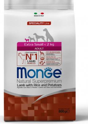 Сухой корм Speciality Line Adult Dog Extra Small Lamb, Rice and Potatoes с ягненком, рисом и картофелем для собак миниатюрных пород 2,5кг – фото 3