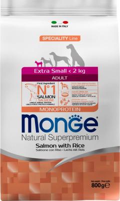 Сухой корм Speciality Line Adult Dog Extra Small Salmon and Rice с лососем и рисом для взрослых собак миниатюрных пород 2,5кг – фото 15