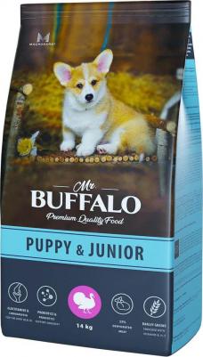 PUPPY & JUNIOR Сухой корм для щенков и юниоров, индейка, 14 кг – фото 2