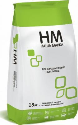 для взрослых собак средних и крупных пород, с кроликом и перепелами – фото 3