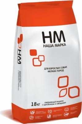 Сухой корм для собак мелких пород мясо цыпленка и овощи, 500гр – фото 2