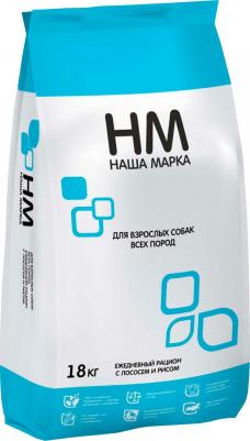 сухой корм для взрослых собак всех пород лосось+ рис 18 кг