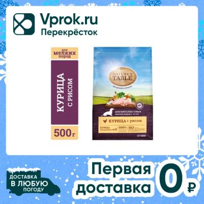 Корм для собак для мелких пород курица, рис сух. 500г – фото 17