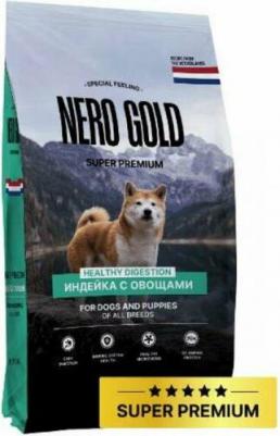 сухой корм для собак и щенков всех возрастов с мясом индейки и овощами, All life Stages, Turkey, HEALTHY DIGESTION 4670236595937 – фото 10