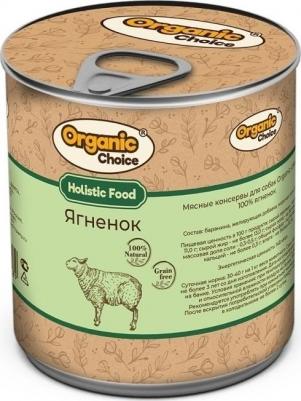 Holistic Monoprotein влажный корм для взрослых собак всех пород с ягненком, в консервах - 300 г повседневный премиум для взрослых с ягненком для всех – фото 1