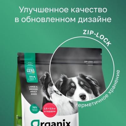 сухой корм сухой корм для взрослых собак крупных и средних пород с ягнёнком, фруктами и овощами, Adult Dog Large&Medium Breeds Lamb – фото 1